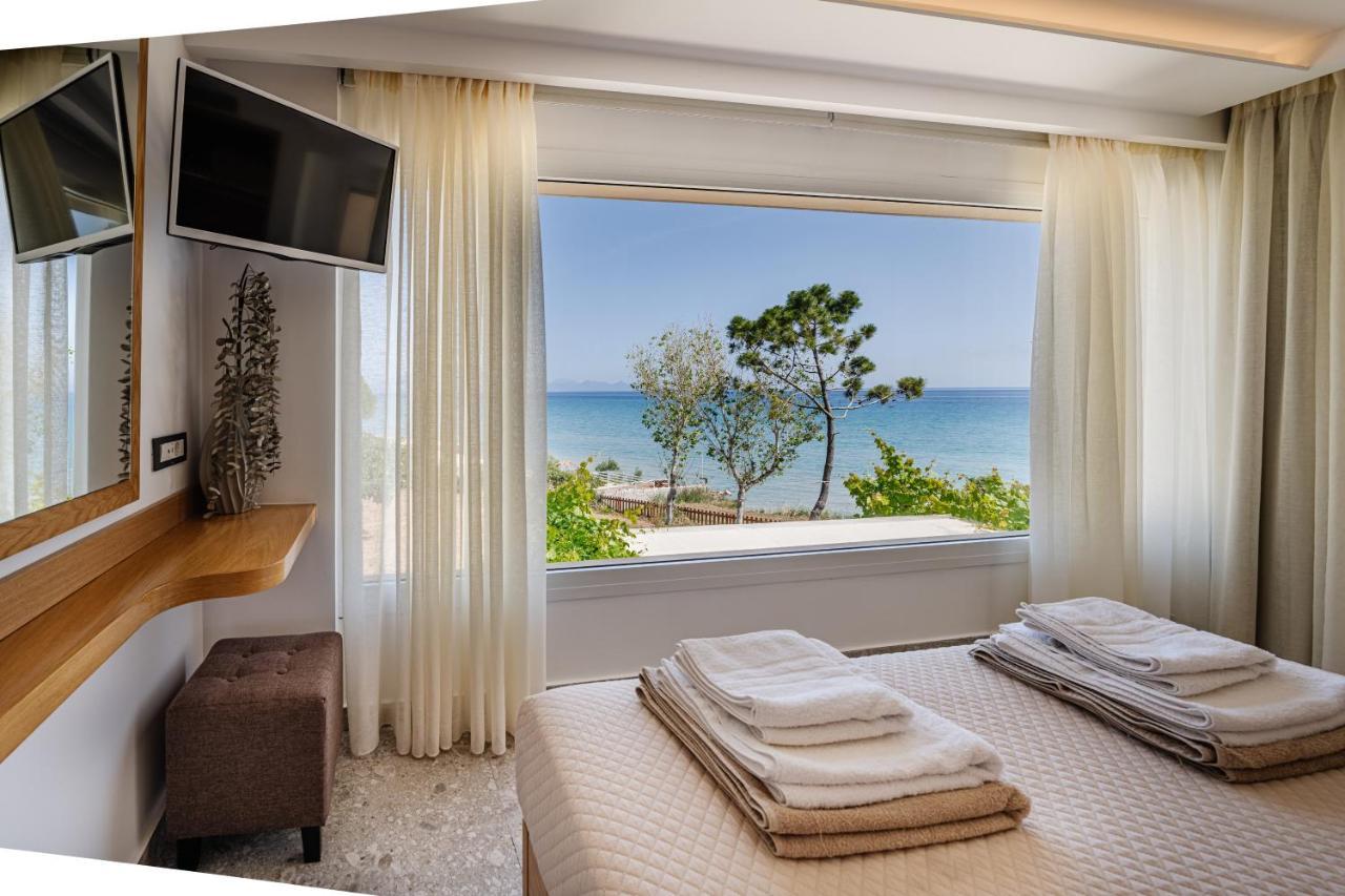 Addimare Sea View Villa, And Events Venue Alykes  Extérieur photo