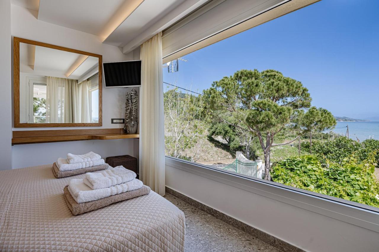 Addimare Sea View Villa, And Events Venue Alykes  Extérieur photo