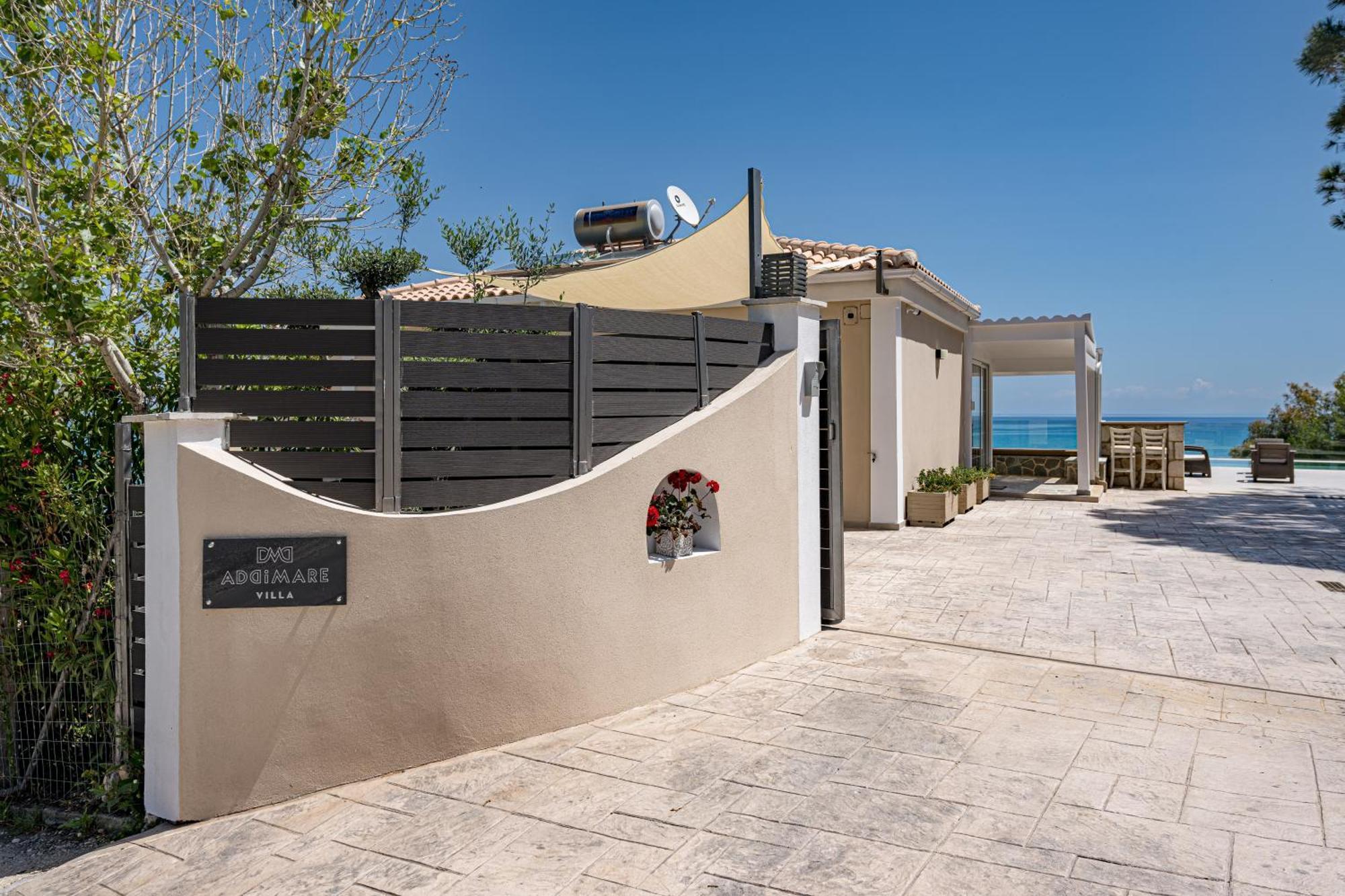 Addimare Sea View Villa, And Events Venue Alykes  Extérieur photo