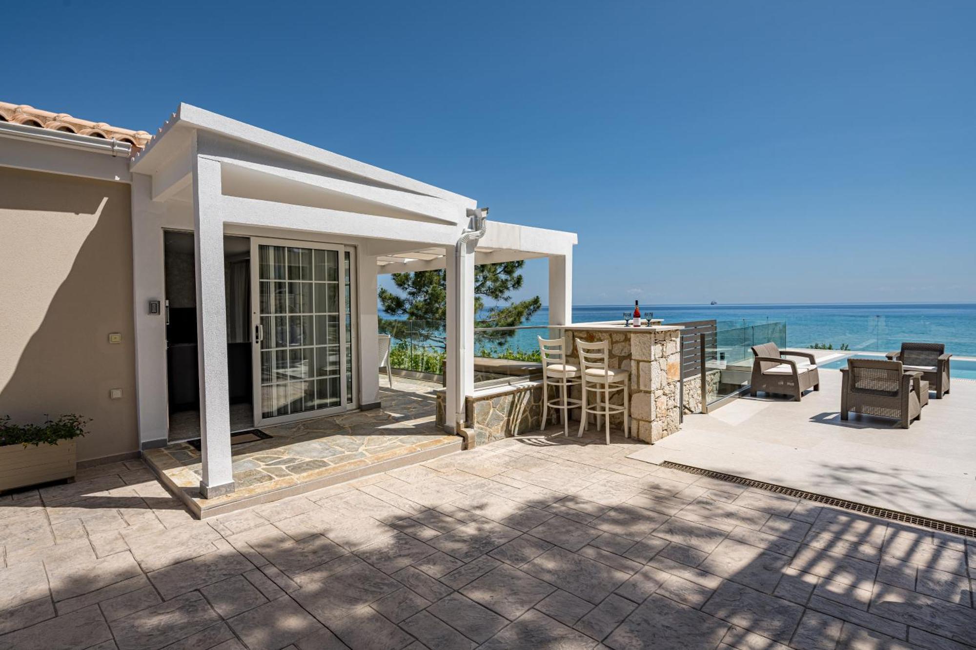 Addimare Sea View Villa, And Events Venue Alykes  Extérieur photo